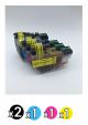 Compatible Brother 3319XL Value Pack  (2 Black + 1 Cyan + 1 Magenta + 1 Yellow)