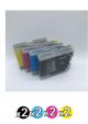 Compatible Brother 57 Value Pack ( 2 Black + 2 Cyan + 2 Magenta + 2 Yellow)