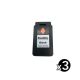 Compatible Canon CL-646XL Value Pack (3 Black)