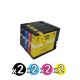 Compatible Canon PG-2600XL Value Pack (2 Black + 2 Cyan + 2 Magenta + 2 Yellow)