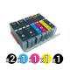 Compatible Canon PGI-670 CLI-671XL Value Pack (2 Black + 1 Cyan + 1 Magenta + 1 Yellow + 1 Photo Black)