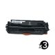 Compatible HP CF500X (202X) Value Pack (3 Black)