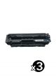 Compatible HP #410BX Black Toner Value Pack of 3 ( 3 Black )