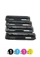 Compatible HP #410X Toner Value Pack of 4 ( 1 Black + 1 Cyan + 1 Magenta + 1 Yellow )