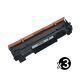 Compatible HP CF248A (48A) Value Pack (3 Black)