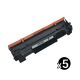 Compatible HP CF248A (48A) Value Pack (5 Black)