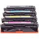 Compatible HP #507X #507A Toner Value Pack of 4 ( 1 Black + 1 Cyan + 1 Magenta + 1 Yellow )