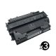 Compatible HP CF287A (87A) Value Pack (3 Black)