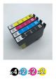Compatible Epson 138 Value Pack (4 Black + 2 Cyan + 2 Magenta + 2 Yellow)