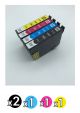 Compatible Epson 200XL Value Pack (2 Black +1 Cyan + 1 Magenta + 1 Yellow)