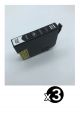 Compatible Epson 220XL Value Pack (3 Black)