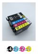 Compatible Epson 252XL Value Pack (4 Black +2 Cyan + 2 Magenta + 2 Yellow)