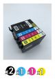Compatible Epson 252XL Value Pack (2 Black + 1 Cyan + 1 Magenta + 1 Yellow)
