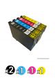 Compatible Epson 503XL Value Pack of 5 ( 2 Black + 1 Cyan + 1 Magenta + 1 Yellow )