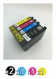 Compatible Epson 702XL Value Pack (2 Black + 1 Cyan + 1 Magenta + 1 Yellow)
