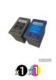 Compatible HP 2122XL Value Pack of 2 ( 1 Black + 1 Colour )