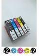Compatible HP High Yield Ink Cartridge Value Pack of 10 (2 Black + 2 Cyan + 2 Magenta + 2 Yellow + 2 Photo Black)