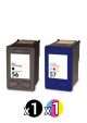 Compatible HP 56 + 57 Value Pack of 2 ( 1 BlacK + 1 Colour )