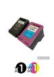 Compatible HP 62BXL + 62CXL Value Pack of 2 ( 1 Black + 1 Colour )
