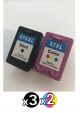 Compatible HP67BXXL & HP67CXL High Yield Ink Cartridges Value Pack (3 Black + 2 Colour)