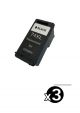 Compatible HP 74XL Value Pack of 3 ( 3 Black )