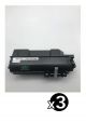 Compatible Kyocera TK-1184 Black Toner - 3000 pages  Value Pack (3 Black)