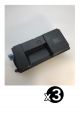 Compatible Kyocera TK-3164 Black Toner - 12500 pages Value Pack of 3 (3 Black)