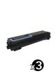 Compatible Kyocera Black Cartridge Value Pack of 3 (3 Black)