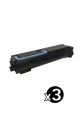 Compatible Kyocera Black Cartridge Value Pack of 3 (3 Black)