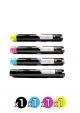 Compatible Fuji Xerox CT201370-201373 Toner Value Pack (1 Black + 1 Cyan + 1 Magenta + 1 Yellow)