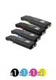 Compatible Fuji Xerox CT202033 -202036 Toner Value Pack (1 Black + 1 Cyan + 1 Magenta + 1 Yellow)