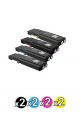 Compatible Fuji Xerox CT202033-202036 Toner Value Pack (2 Black + 2 Cyan + 2 Magenta + 2 Yellow)