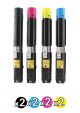 Compatible Fuji Xerox CT202246-202249 Toner Value Pack (2 Black + 2 Cyan + 2 Magenta + 2 Yellow)