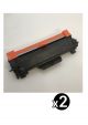 Compatible Fuji Xerox Black Cartridge Value Pack (2 Black)