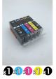 Compatible Canon 680 / 681 XL Value Pack 5 Cartridges