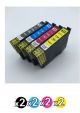 Compatible Epson 39XL Value Pack (2 Black + 2 Cyan + 2 Magenta + 2 Yellow)