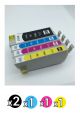 Compatible Epson 802 XL Value Pack (2 Black + 1 Cyan + 1 Magenta + 1 Yellow)