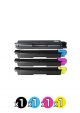 Compatible Kyocera Toner Value Pack of 4 (1 Black + 1 Cyan + 1 Magenta + 1 Yellow)