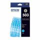 Genuine Epson Cyan Cartridge 165 pages