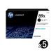 Genuine HP CF289X (89X) Value Pack (5 Black)