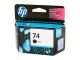 HP #74 Blk Ink Cart CB335WA