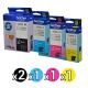 Genuine Brother 239XL-235XL  Value Pack (2 Black + 1 Cyan + 1 Magenta + 1 Yellow)