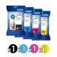 Genuine Brother 3339XL Value Pack (1 Black + 1 Cyan + 1 Magenta + 1 Yellow)