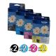 Genuine Brother 39 Value Pack (2 Black + 2 Cyan + 2 Magenta + 2 Yellow)