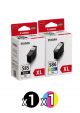 Genuine Canon PG585XL CL586XL Value Pack ( 1 Black + 1 Colour )