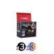 Genuine Canon PG-640XL + CL-641XL TwinPack x 3