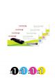 Genuine Fuji Xerox CT202033-202036 Toner Value Pack (1 Black + 1 Cyan + 1 Magenta + 1 Yellow)