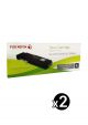 Genuine Fuji Xerox CT202033 Black Toner - 11000 pages ea. Value Pack (2 Black)