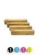 Genuine Fuji Xerox CT202246-202249 Toner Value Pack (1 Black + 1 Cyan + 1 Magenta + 1 Yellow)