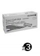 Genuine Fuji Xerox CT202329 Black Toner - 1200pages ea. Value Pack (3 Black)